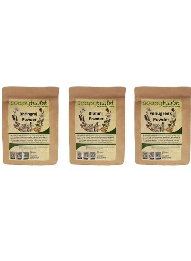 Soapy Twist Bhringraj | Brahmi | Fenugreek Powder
