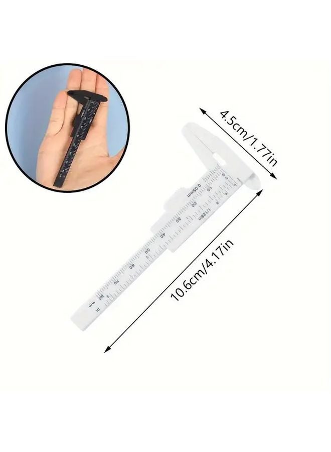 5pcs Random Color Plastic Vernier Caliper Precision Measuring Tool for Jewelry Pearls Small Items Students Crafters - Image 4