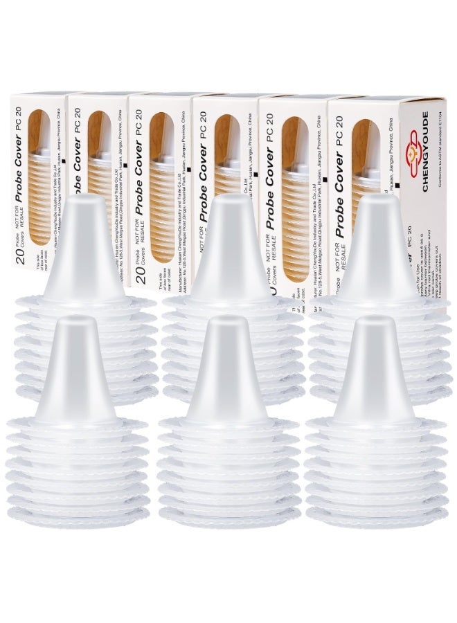 500X Ear Thermometer Probe Covers, Lens Filters, Refill Covers for All Braun themometer Models BPA Free Digital Disposable Covers - Image 1