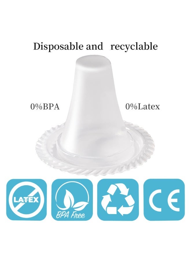 500X Ear Thermometer Probe Covers, Lens Filters, Refill Covers for All Braun themometer Models BPA Free Digital Disposable Covers - Image 2