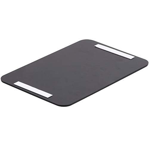 AborenCo ADA Stairs Commercial Sign Door Plate with Braille for Business Restaurant, 9" x 6" - Image 2