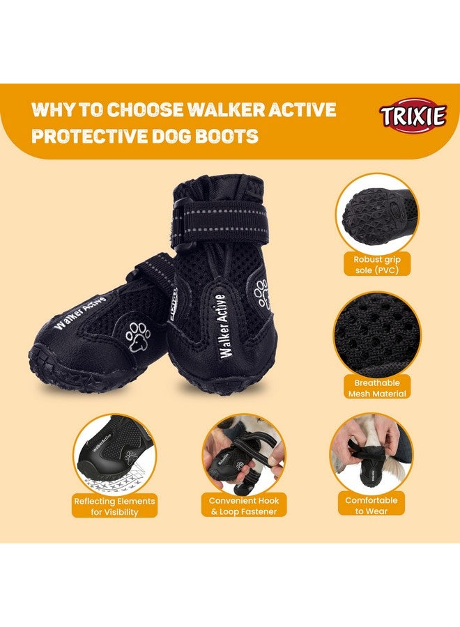TRIXIE Walker Active Protective Boots for Dogs, 2 Pieces (Large) - Image 5