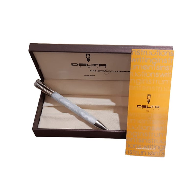 delta Mask 609 White Resin with Chrome Trim Mechanical Pencil - Image 3