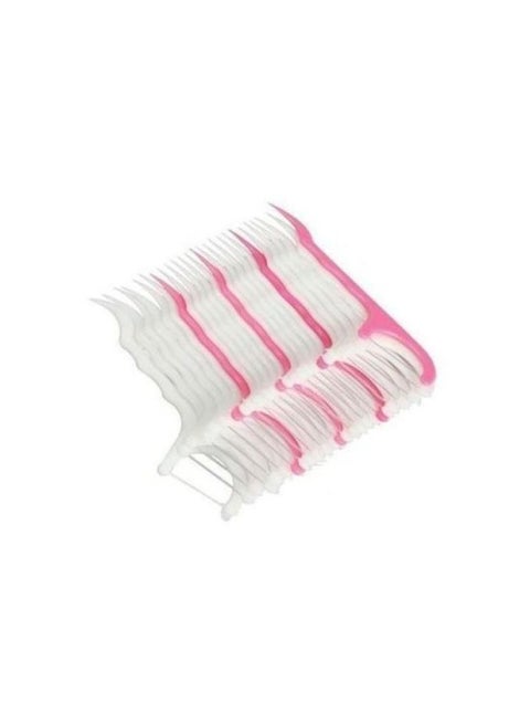 A Toothpick And Dental Floss For Cleaning Teeth, 30Pieces.