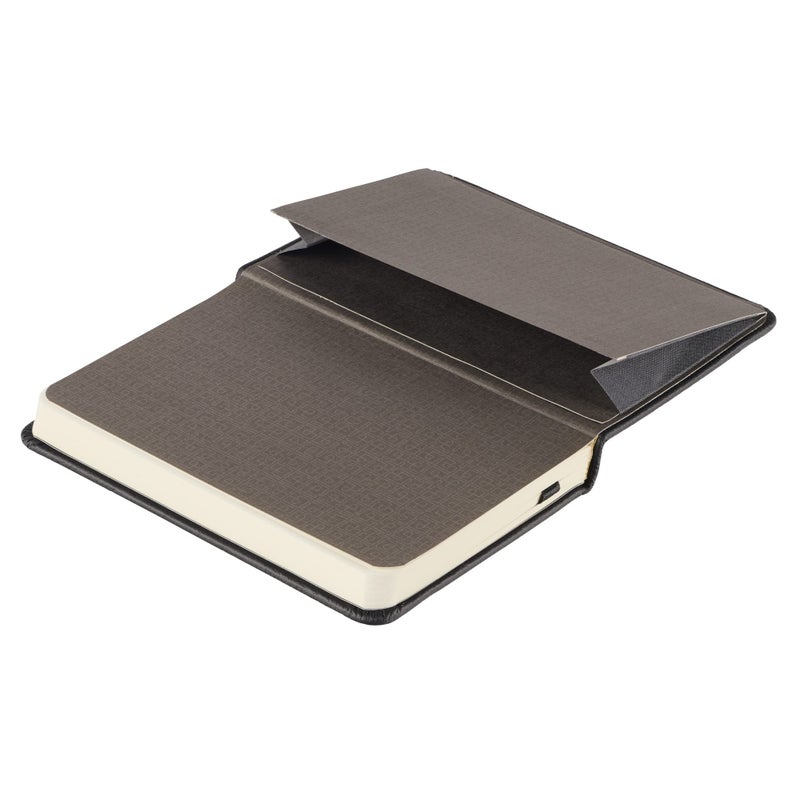 Leatherpress Classic Leather Notebook Writing Journal, Hardcover, Elastic Closure Narrow Ruled Pages, Inspire Collection - Image 3