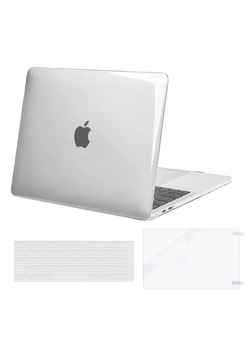 MacBook Pro 13 inch Case 2022 2021 2020-2016 Release M2 M1 A2338 A2289 A2251 A2159 A1989 A1706 A1708 Plastic Hard Case & Keyboard Cover Skin & Screen Protector Clear - pzsku/Z082E3EF6C6A7984468D0Z/45/_/1673953976/767b768a-c1ec-4f31-aa7d-4923905d03a3