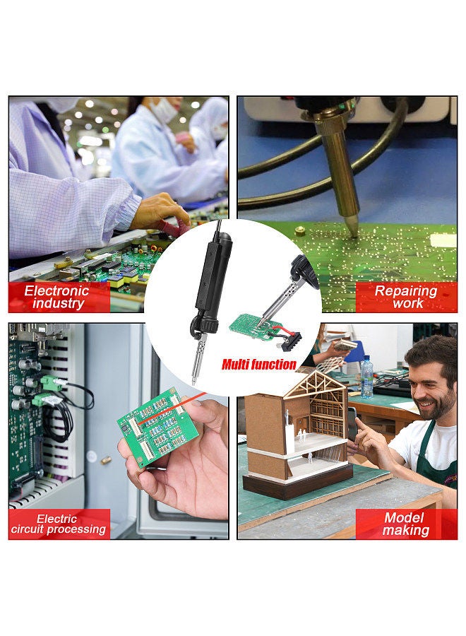 Automatic Portable Electric Solder Tin Sucker Vacuum Soldering Remove Pump Desoldering Machine