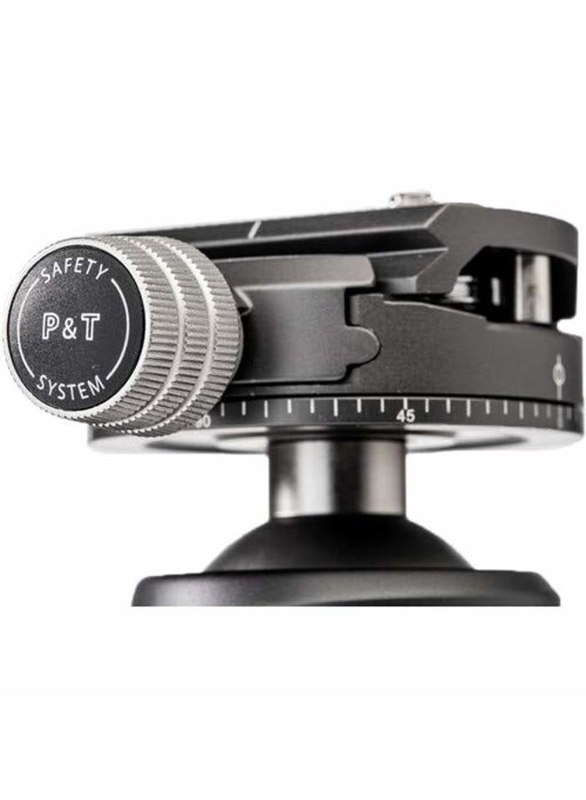 BENRO GX30 Low Profile Ballhead with PU56 Plate, 30kg/66lb Capacity, Dual Panning, Aluminium, Arca-Swiss Compatible, Ultralight, Safe Locking Controls - Image 4