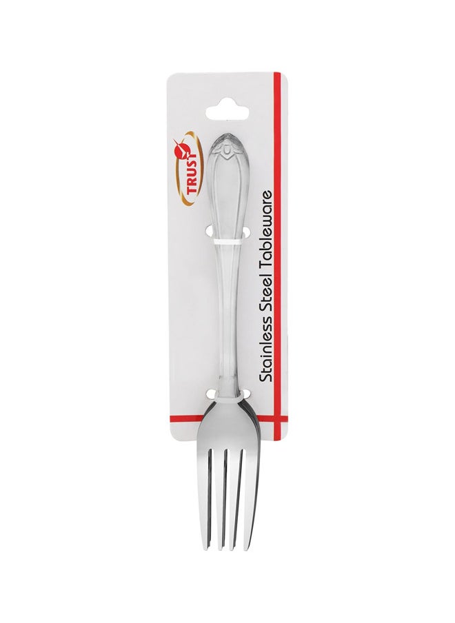 Trust - 6-Piece Stainless Steel Dessert Fork Set 19CM Silver - Image 1