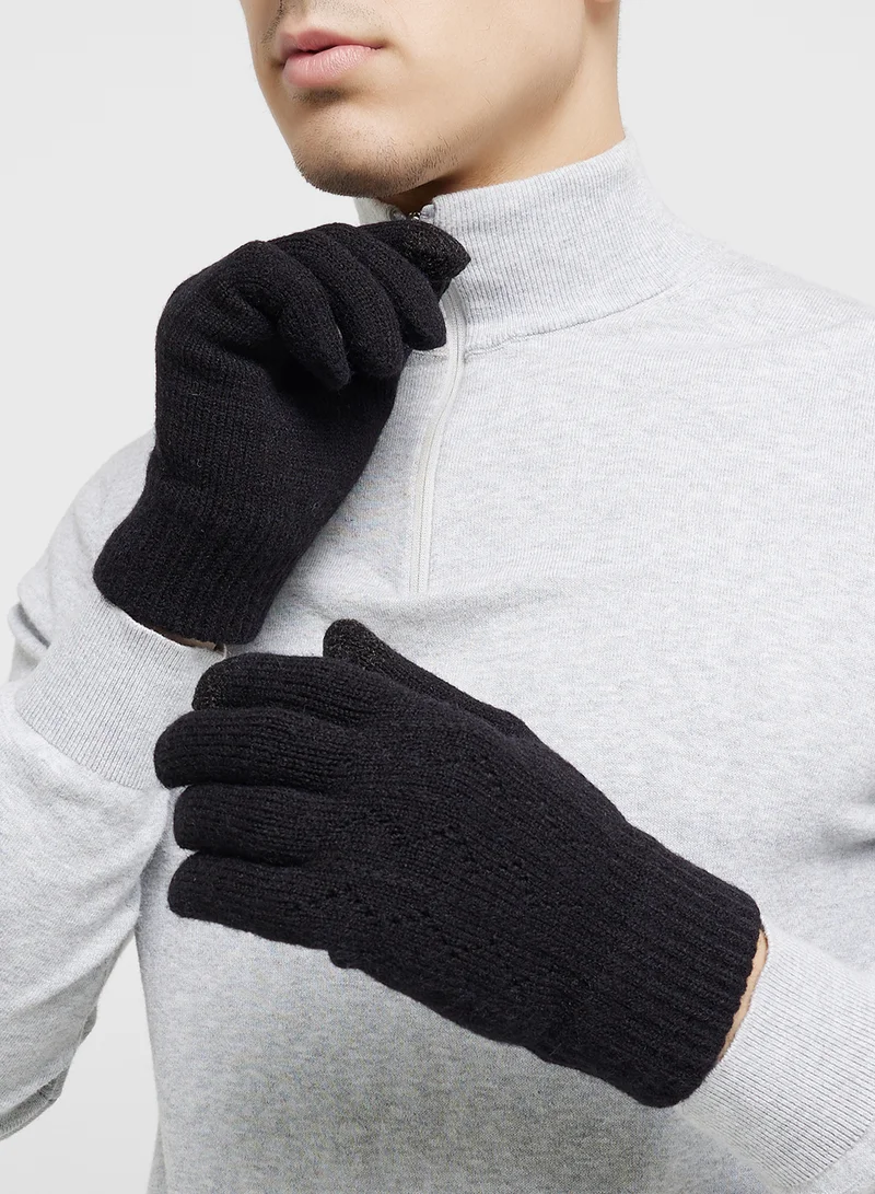 روبرت وود Knitted Gloves