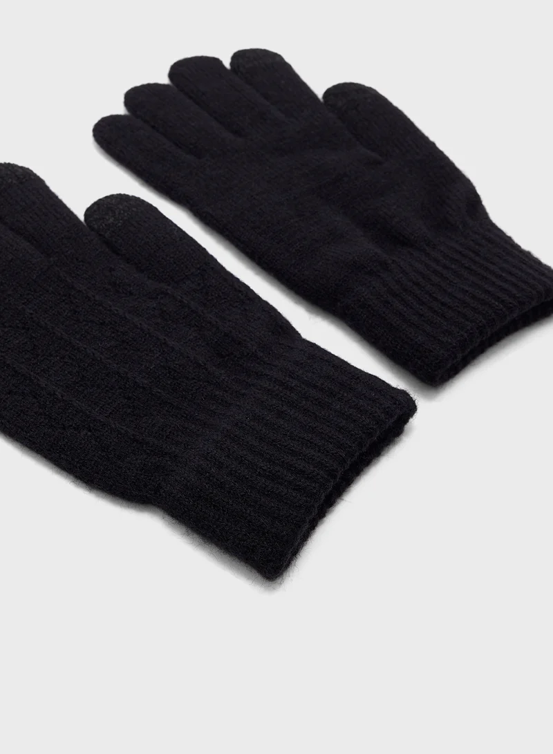 روبرت وود Knitted Gloves