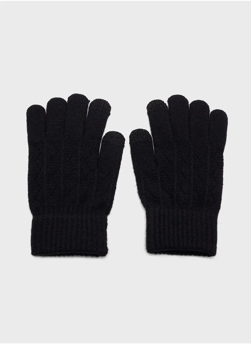 روبرت وود Knitted Gloves