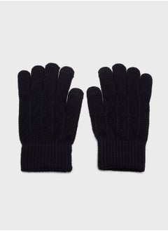 Robert Wood Knitted Gloves  - Image 2