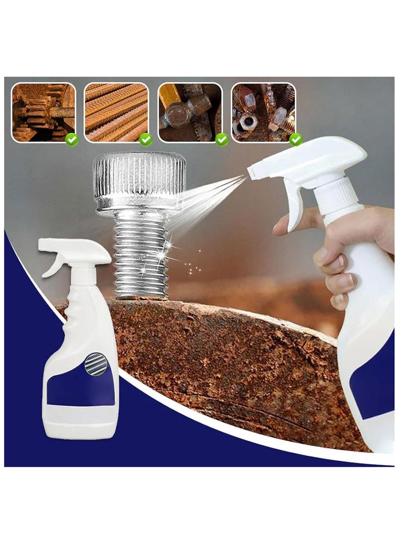 SYOSI Heavy-Duty Metal Rust Remover, Rust Remover, Anti-Rust Converter Spray, Rust Remover for Stainless Steel, Powerful Rust Removal for Bathrooms, Kitchens, Appliances, Laundry, Outdoors (1Pcs) - Image 2