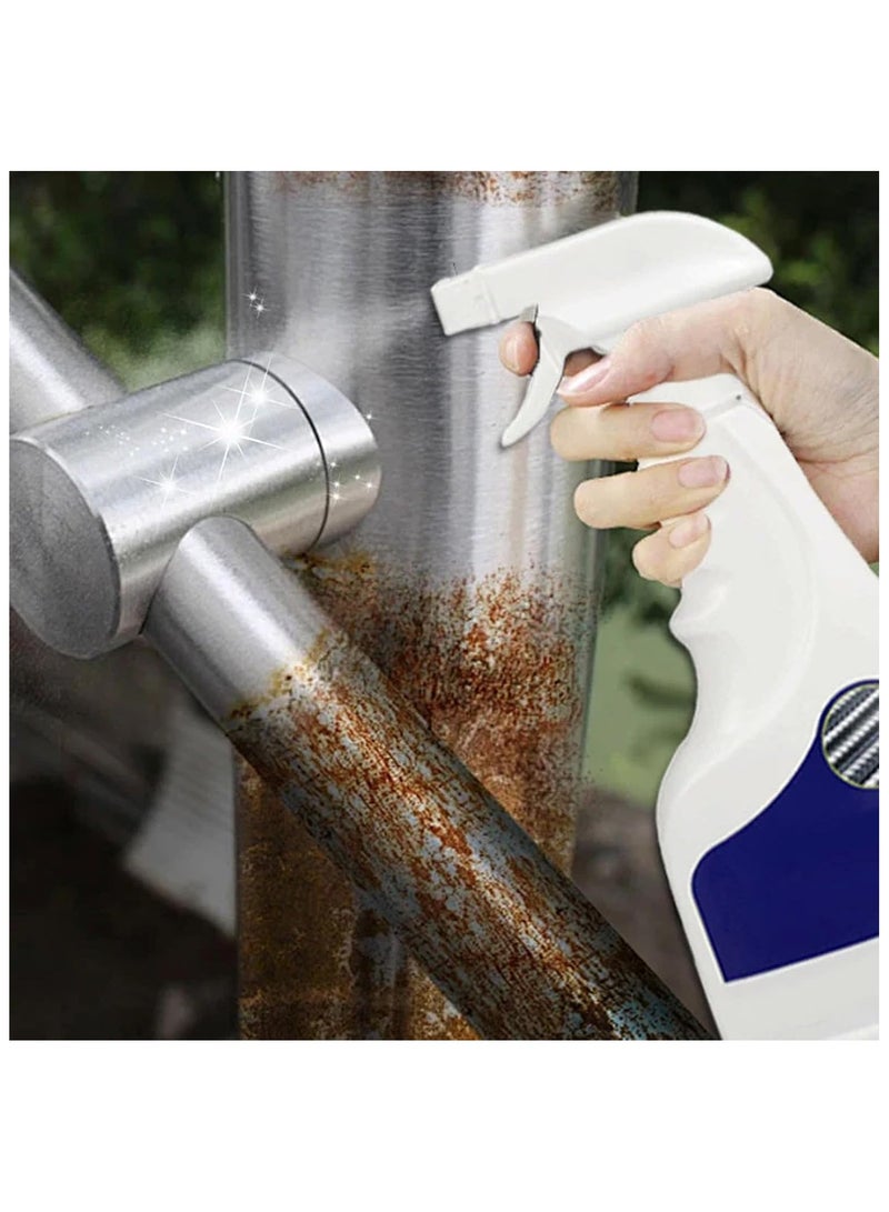 SYOSI Heavy-Duty Metal Rust Remover, Rust Remover, Anti-Rust Converter Spray, Rust Remover for Stainless Steel, Powerful Rust Removal for Bathrooms, Kitchens, Appliances, Laundry, Outdoors (1Pcs) - Image 3