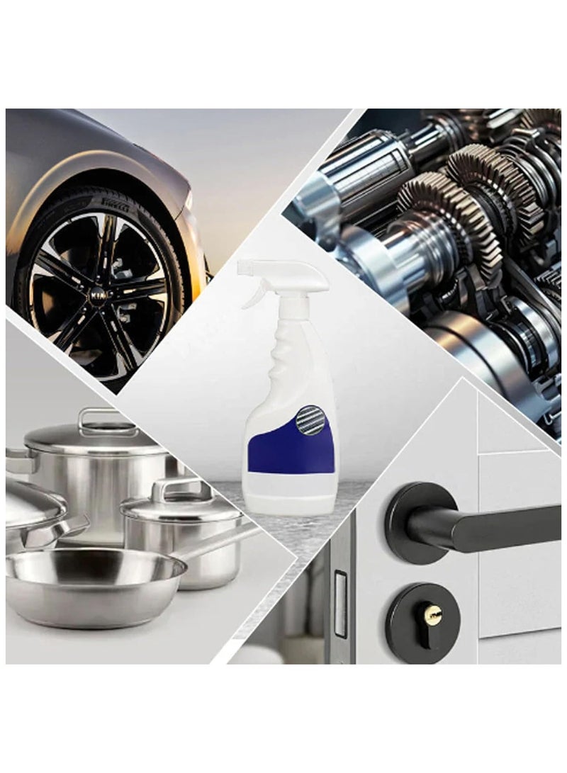 SYOSI Heavy-Duty Metal Rust Remover, Rust Remover, Anti-Rust Converter Spray, Rust Remover for Stainless Steel, Powerful Rust Removal for Bathrooms, Kitchens, Appliances, Laundry, Outdoors (1Pcs) - Image 4