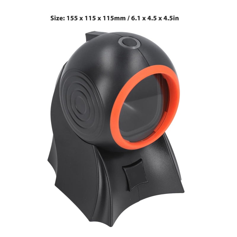 Eujgoov Desktop Barcode Scanner USB QR Code Reader for Supermarket Warehouse Bookstore - Image 3