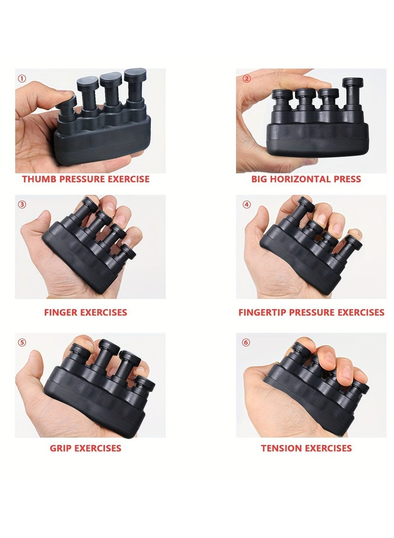 Generic Finger Strengthener & Grip Trainer – Hand Exercise Device for Arthritis, Guitar Players, Rock Climbers | Adjustable Resistance, Rehab & Muscle Recovery - Image 3