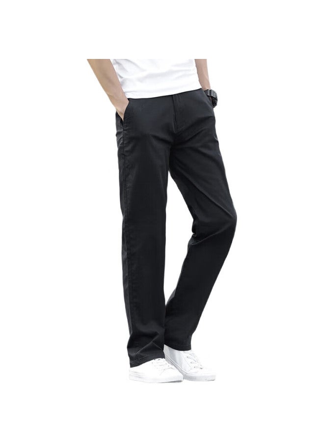 PLAYBOY Casual Pants For Men, Spring And Summer Trousers, Loose Straight-Leg Men'S Pants, Business Korean-Style Trendy Menswear - Image 2