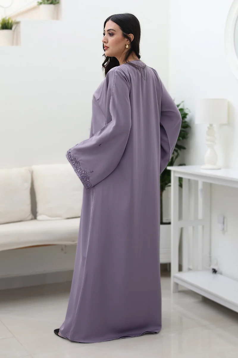 NUKHBAA Lavender Dream Abaya-750