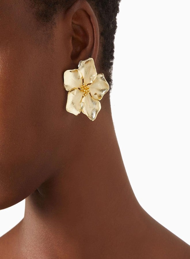 SHASHI Iys Earring in 14k Gold Plated - Image 2