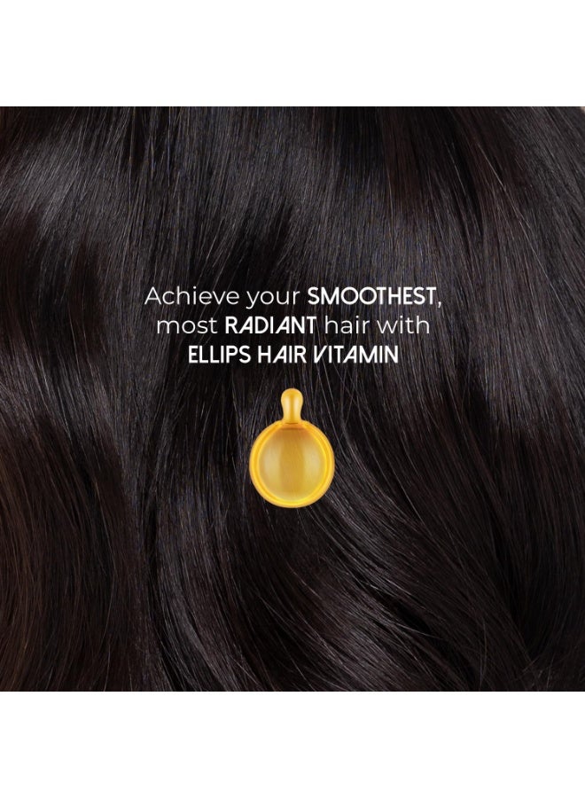 أليبس إليبس سموث آند شاين مع زيت الأرغان المغربي، حماية من الحرارة وزيت الصبار، 50 كبسولة × 1 مل - Image 3