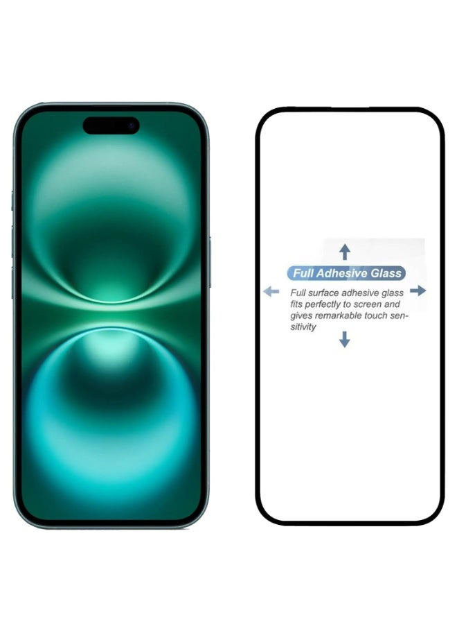 2 Pack Screen Protector for iPhone 17 tempered Glass Screen Protector 9H hardness Scratch Resistance iPhone 17 edge to edge glass Tempered Glass - Image 4