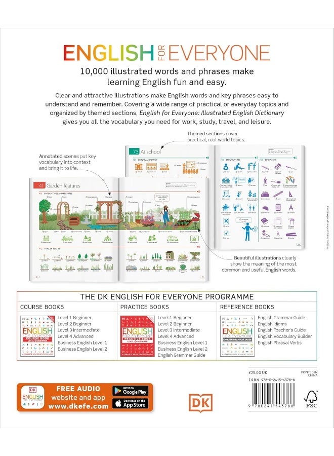English for Everyone Illustrated English Dictionary with Free Online Audio: An Illustrated Reference Guide to Over 10,000 English Words and Phrases - Image 2