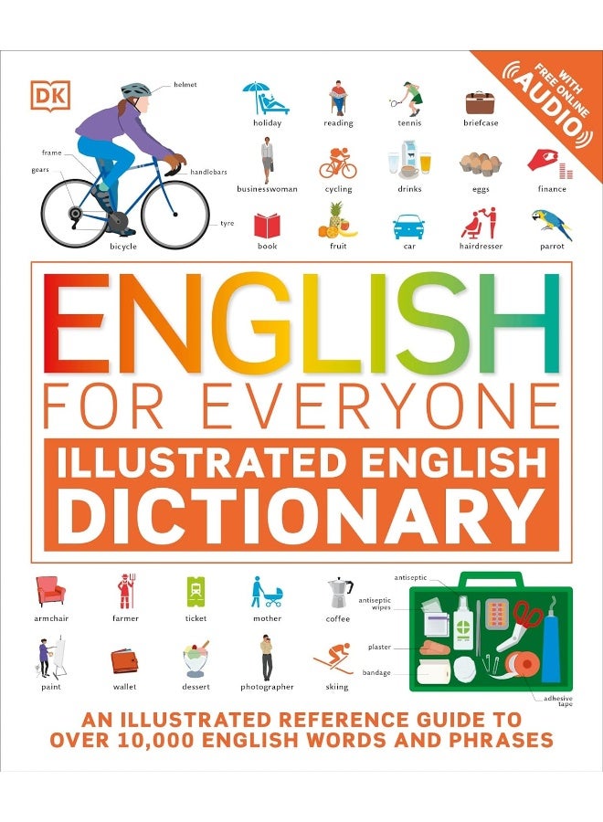 English for Everyone Illustrated English Dictionary with Free Online Audio: An Illustrated Reference Guide to Over 10,000 English Words and Phrases - Image 1