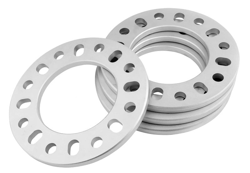 ZHTEAPR 4pc 12mm 12 Universal Wheel Spacers for Most 8 Lug Vehicle 8x65 8x1651 8x170 8x180 Compatible with F250 E350 Ram 2500 3500 Express 3500 K3500 Silverado Suburban 2500 Sierra 2500HD 3500HD
