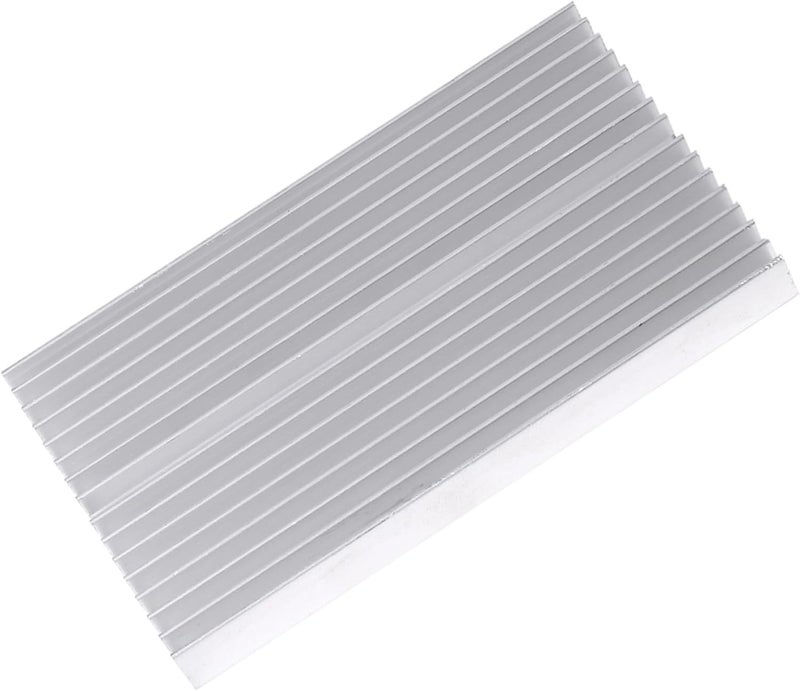 GLOGLOW Nan Heatsink Aluminum Heat Sink Plate, Aluminum Cooling Fins, 100x60x10MM Heat for LED Applications Electronic Components - Image 4