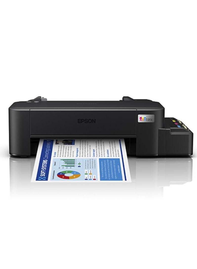 إبسون طابعة Epson EcoTank L121 صغيرة الحجم، ملونة مع خزان حبر قابل لإعادة الملء مصمم خصيصًا لهذا الغرض - Image 2