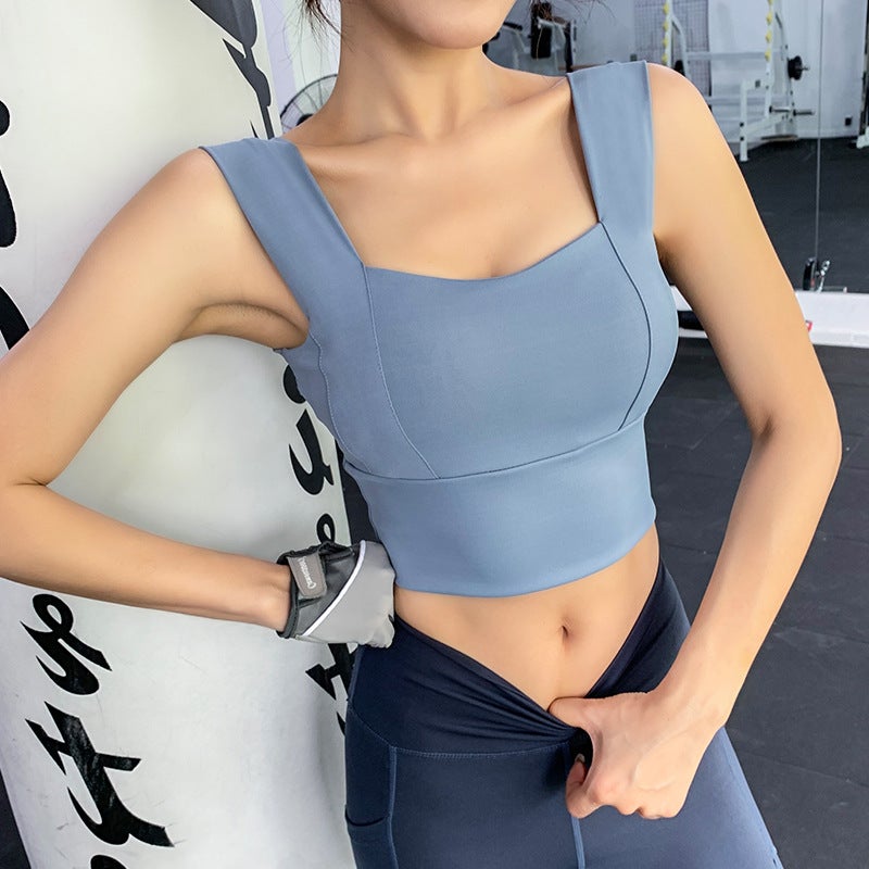 Sports Underwear Women'S Shock Absorption Anti-Sagging Running Vest Push-Up Shaping Beautiful Back Shock-Proof Bra Fitness Yoga Clothing Summer - Image 5