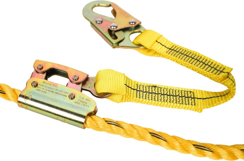 Guardian Fall Protection 01320 VLA-50 Poly Steel Vertical Lifeline Assembly - 50 Feet - Image 5