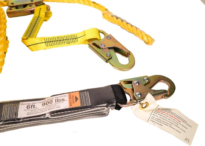 Guardian Fall Protection 01320 VLA-50 Poly Steel Vertical Lifeline Assembly - 50 Feet - Image 2