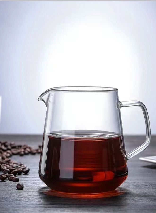 fashionhome Heat Resisting Clear Milk Glass Tea Pitcher  - Image 1