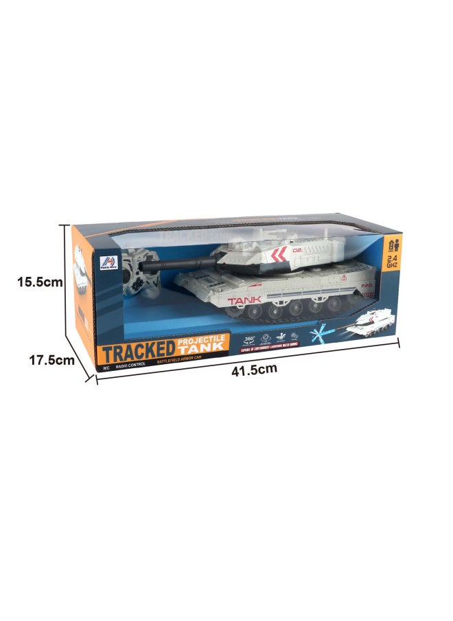 Children's Eight-channel Electric Remote Control Light Emitting Water Bomb 360 ° Rotating Sound Effect Tank Toy Electric Charging-Color:1:14 Five-way Pvc Climbing Spray Remote Control Car (with Cool Lights, Spray, Battery Included)-Scale:A Single Style Must Be Shipped In Multiples Of 30 Boxes