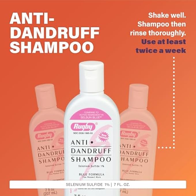 Rugby SELENIUM SULFIDE ANTI-DANDRUFF SHAMPOO 7 OZ - Image 2
