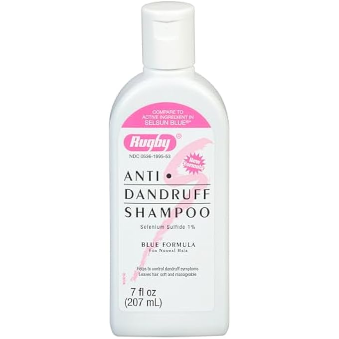 Rugby SELENIUM SULFIDE ANTI-DANDRUFF SHAMPOO 7 OZ - Image 1