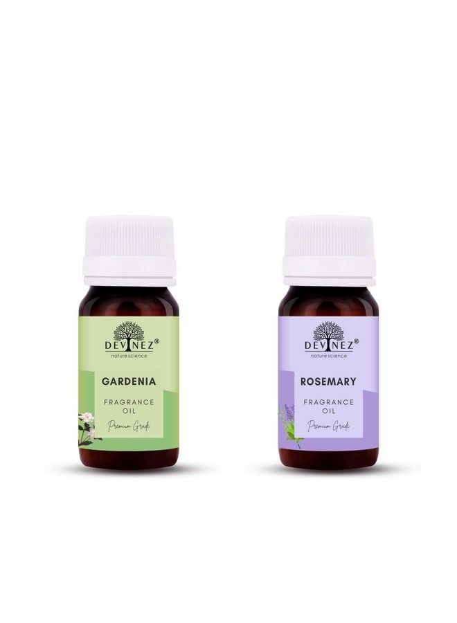 Devinez Gardenia Rosemery Aroma Oil For Diffuser/Ultrasonic Aroma Diffuser/Tealight Diffuser/Reed Diffuser 15Ml Each - Image 1