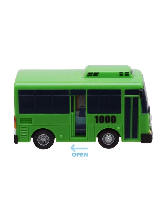 Tayo the Little Bus 120 The Little Bus Tayo - Rogi Bus Cars Toy Pull-Back Motor Vehicle Ride car Toys for Kids (Rogi)  - Image 3