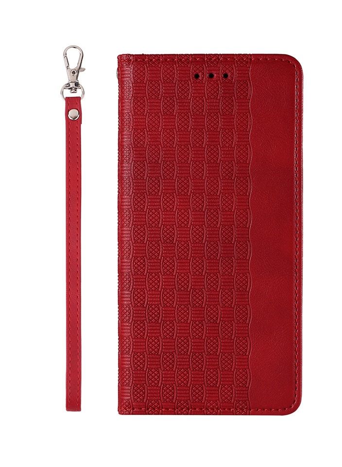 Loquat Suitable For iPhone Solid Color Flip Magnetic Phone Case - Image 2