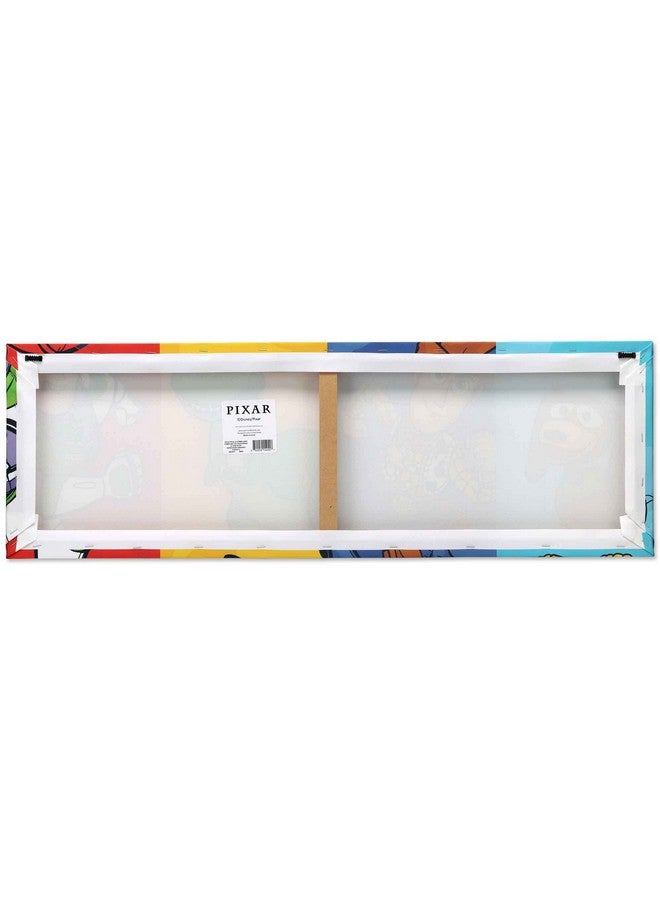 Open Road Brands Disney Pixar Toy Story Line Up Gallery Wrapped Canvas Wall Decor - Large Toy Story Painting Featuring Slinky, Woody, Rex and Buzz - Image 3