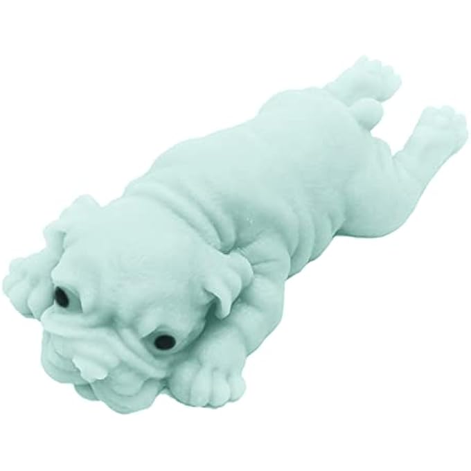 OUNA S-quishy Stress Balls Toy Anti-Stress Squeezing Balls Cute Dog Design Slow Rebound P-inch Toys for Girls Boys Kids Home Party Decoration Present Gift - Image 1