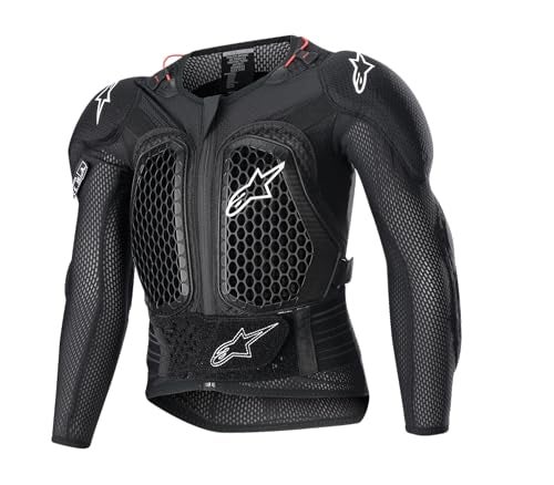 Alpinestars ألبينستارز 6506823-10-M: سترة حماية بيوتيك أكشن V2 سوداء مقاس متوسط - Image 3