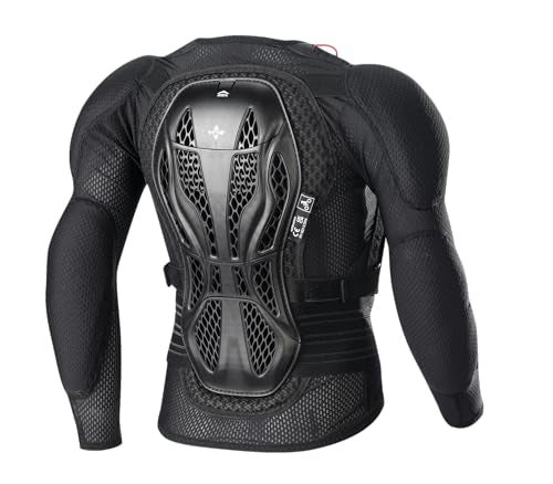 Alpinestars ألبينستارز 6506823-10-M: سترة حماية بيوتيك أكشن V2 سوداء مقاس متوسط - Image 2
