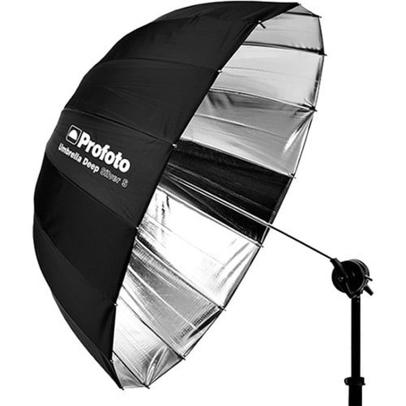 Profoto Deep Small Umbrella (33", Silver) 100984 - Image 1