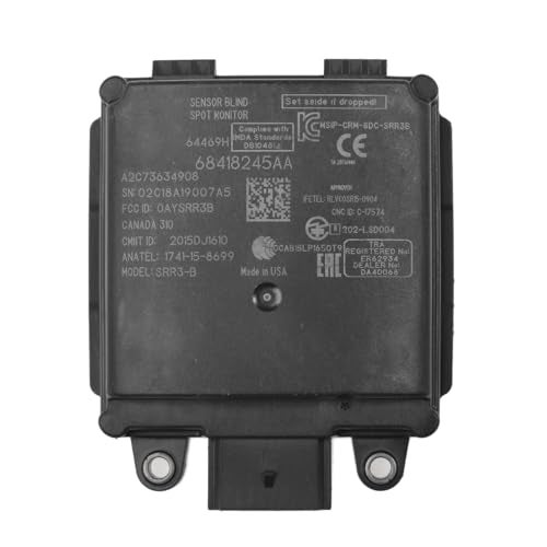 YAOPEI Blind Spot Monitor Sensor Alert Radar Module Compatible with 2016-2019 Jeep Grand Cherokee 68418245AA - Image 1