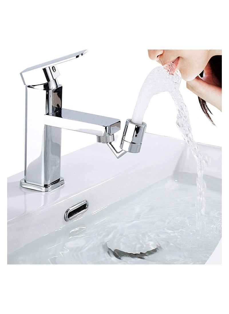 Eworld - 2 Piece Universal Splash Filter Faucet 720 Degree Rotating Moveable Kitchen Tap - Image 1