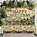 Lecheme Army Birthday Patry Decorations 177 Pcs Camouflage Plates And Napkins Tablecloth Military Birthday Banner Balloons Camo Party Supplies for Boy Serve 24 - Image 2